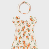 Clementine Printed Dress with Headband