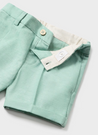 Sage Linen Shorts