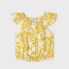 Yellow Tropical Top