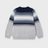 Ash Heather Jacquard Sweater