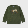 Intarsia Bear Sweater