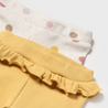 Yellow Teddy 4 Outfit Leggings Set