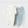 Soft Fall Squirrel 2 Onesie Set