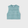 Teal Knit Vest