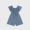 Denim Flowy Romper