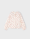 Strawberry Flowy Blouse
