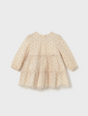 Champagne Bow Tulle Dress