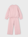 Pink Knit Tracksuit Set