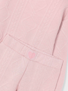 Pink Knit Tracksuit Set