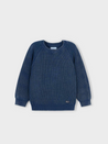 Blue Knit Sweater