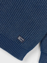 Blue Knit Sweater