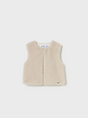 Oat Fur Vest