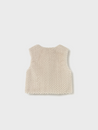 Oat Fur Vest