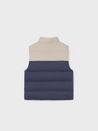 Navy Bear Reversible Vest
