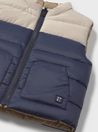 Navy Bear Reversible Vest