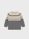 Heather Stripe Sweater