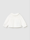 White Chiffon Blouse