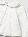 White Chiffon Blouse