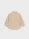 Cream Corduroy Overshirt