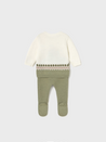 Sage Safari Knit Outfit Set