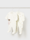 Fairy Velour Footie Set