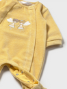 Yellow Fairy Velour Footie