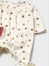 Mushroom Meadows Velour Footie Set