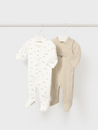 Train Village Velour Footie Set