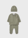 Newborn Sage  Welcome Gift Knit Set