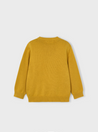 Mustard Basic Crewneck Sweater