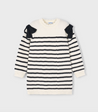 White Striped Dress