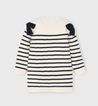 White Striped Dress