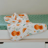 Cotton Muslin Burp Cloth 2 Pack - Georgia Peach