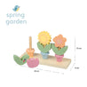 Stacking Wooden Flower Pots