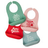 No More Silent Nights Wonder Bib