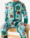Baby Bamboo Pajamas - Bamboo Sleeper - Woody Woodland