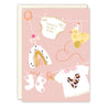 Sweet Baby Girl New Baby Card