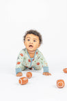 Football Game Day Sports Boys Bamboo Convertible Baby Pajamas
