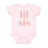 Lil Sis Short Sleeve Bodysuit - Pregnancy Announcement