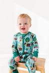 Baby Bamboo Pajamas - Bamboo Sleeper - Woody Woodland