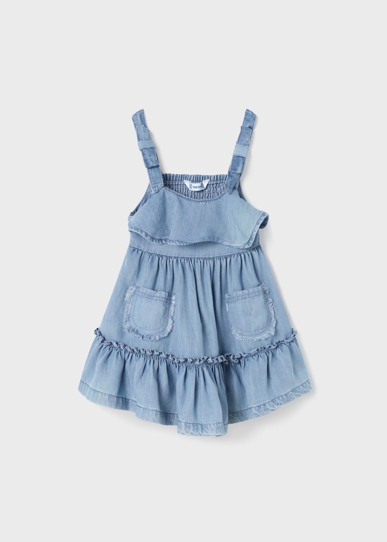 Denim Dress Overall | MILKBARN Kids | Organic and Bamboo Baby Clothes and  Gifts