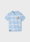 Tie Dye Cotton Polo Shirt