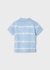 Tie Dye Cotton Polo Shirt