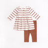 Red Rock Striped Jersey Dress Set