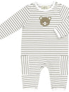 Crochet Teddy Bear Baby Romper