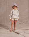 BOXY PULLOVER || RETRO FLORAL
