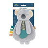 Itzy Lovey Plush with Silicone Teether Toy