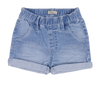 Jeans Short Rolled-Up Legs Blue