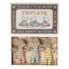 Baby Triplets in Matchbox
