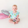 Donuts - One Piece Basic Ruffled Capsleeve Swimsuit